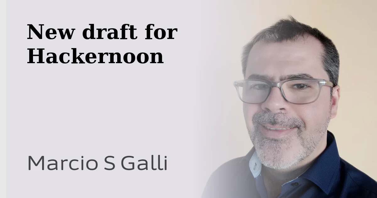 New draft for Hackernoon